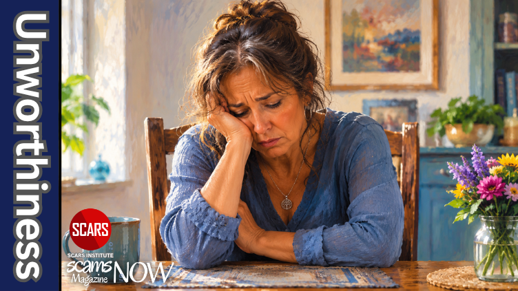 Feelings of Unworthiness - Moral Injury - Impostor Beliefs - A Significant Complication in After Scam Healing - 2026