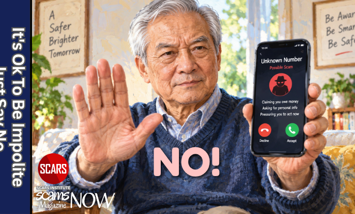 Awareness & Safety - It's Ok To Be Impolite - Just Say No - 2026