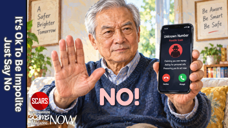 Awareness & Safety - It's Ok To Be Impolite - Just Say No - 2026