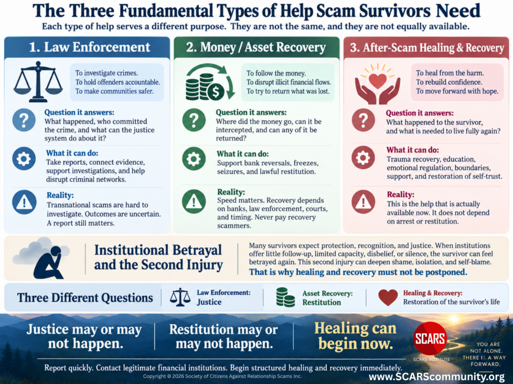 The Three Types of Support Every Scam Victim Needs - 2026