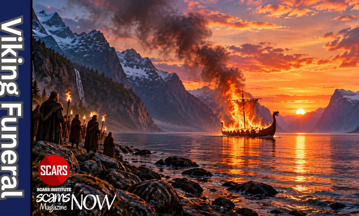 Viking Funeral - Putting the Face of Your Scammer Behind You - 2026